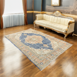 6.7 *10.6 Feet Vintage Turkish Isparta Rug,  Area Rug, Handmade Rug, Vintage Rug, Old Rug, Wool Rug, Anatolian Rug,Handmade Vintage Area Rug - Image 4