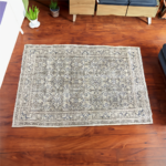 7.11 *5.2 Feet Vintage Turkish Isparta Rug,  Area Rug, Handmade Rug, Vintage Rug, Old Rug, Wool Rug, Anatolian Rug,Handmade Vintage Area Rug - Image 5