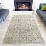 9.6 *6.2 Feet Vintage Turkish Isparta Rug,  Area Rug, Handmade Rug, Vintage Rug, Old Rug, Wool Rug, Anatolian Rug,Handmade Vintage Area Rug - Image 3