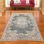 9.7 *6.7 Feet Vintage Turkish Isparta Rug,  Area Rug, Handmade Rug, Vintage Rug, Old Rug, Wool Rug, Anatolian Rug,Handmade Vintage Area Rug - Image 4