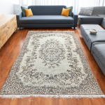 9.9*6.6 Feet Vintage Turkish Isparta Rug,  Area Rug, Handmade Rug, Vintage Rug, Old Rug, Wool Rug, Anatolian Rug,Handmade Vintage Area Rug - Image 3