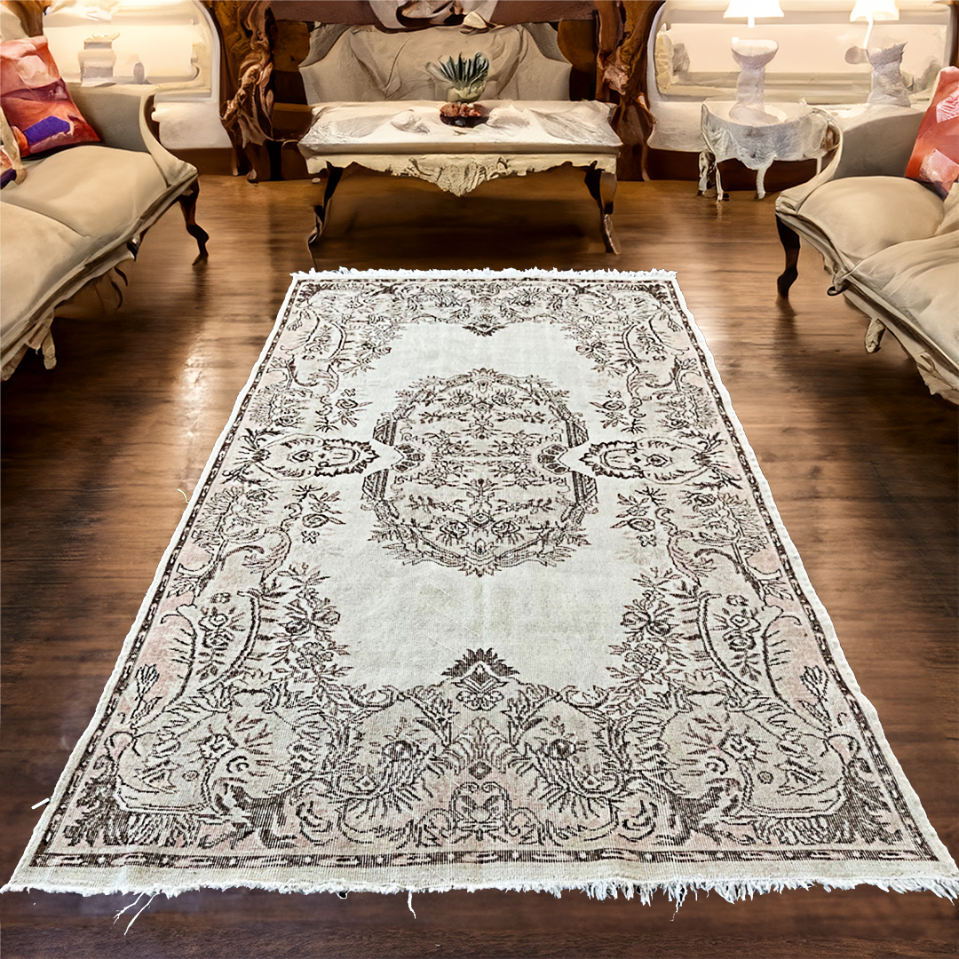 IMG-20231110-WA0169 9,1x5,11 Vintage Turkish Isparta Rug, Area Rug, Handmade Rug, Vintage Rug, Old Rug, Wool Rug, Anatolian Rug,Handmade Vintage Area Rug - Image 1