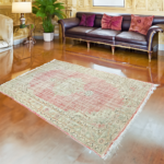 9x6 Vintage Turkish Demirci Rug, Demirci Patterned,Demirci Retro Rug, Area Rug, Handmade Rug, Old Rug, Wool Rug,Anatolian Rug,Hand Knotted - Image 5