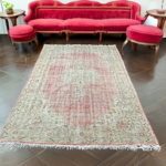 9x6 Vintage Turkish Demirci Rug, Demirci Patterned,Demirci Retro Rug, Area Rug, Handmade Rug, Old Rug, Wool Rug,Anatolian Rug,Hand Knotted - Image 4