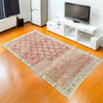 4.9x9.8 Vintage Turkish Isparta Rug, Handmade Rug, Isparta Area Rug, Neutral Vintage Rug, Old Rug, Wool Rug, Anatolian Rug,Hand Knotted Rug - Image 4