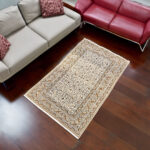 4.7* 2.1 Feet Vintage Turkish Isparta Rug,  Area Rug, Handmade Rug, Vintage Rug, Old Rug, Wool Rug, Anatolian Rug,Handmade Vintage Area Rug - Image 3