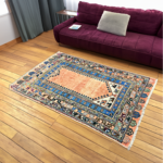 6.3*4.1 Vintage Turkish Varosh Rug, Varosh Rug, Handmade Rug, Antique Rug, Old Rug, Wool Rug, Anatolian Rug ,Hand Knotted Rug, - Image 5