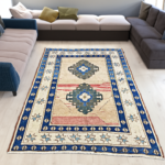 6.8x4.10 Vintage Turkish Varosh Rug, Varosh Rug, Handmade Rug, Antique Rug, Old Rug, Wool Rug, Anatolian Rug ,Hand Knotted Rug, - Image 4