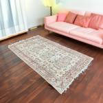 9.1*5.7 Feet Vintage Turkish Isparta Rug,  Area Rug, Handmade Rug, Vintage Rug, Old Rug, Wool Rug, Anatolian Rug,Handmade Vintage Area Rug - Image 3