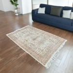 8.5*5.5 Feet Vintage Turkish Isparta Rug,  Area Rug, Handmade Rug, Vintage Rug, Old Rug, Wool Rug, Anatolian Rug,Handmade Vintage Area Rug - Image 3