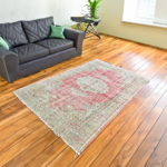 8,1x 6 Vintage Turkish Demirci Rug, Demirci Patterned,Demirci Retro Rug, Area Rug, Handmade Rug, Old Rug, Wool Rug,Anatolian Rug, - Image 4