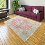 8,1x 6 Vintage Turkish Demirci Rug, Demirci Patterned,Demirci Retro Rug, Area Rug, Handmade Rug, Old Rug, Wool Rug,Anatolian Rug,