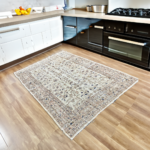 9.10*6.6 Feet Vintage Turkish Isparta Rug,  Area Rug, Handmade Rug, Vintage Rug, Old Rug, Wool Rug, Anatolian Rug,Handmade Vintage Area Rug - Image 4