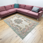 10*6.8 Feet Vintage Turkish Isparta Rug,  Area Rug, Handmade Rug, Vintage Rug, Old Rug, Wool Rug, Anatolian Rug,Handmade Vintage Area Rug - Image 4