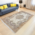 10,1x5,1 Vintage Turkish Isparta Rug,  Area Rug, Handmade Rug, Vintage Rug, Old Rug, Wool Rug, Anatolian Rug,Handmade Vintage Area Rug - Image 5