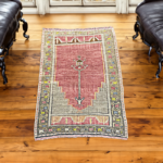 2.9*3.8 Vintage Turkish Varosh Rug, Varosh Rug, Handmade Rug, Antique Rug, Old Rug, Wool Rug, Anatolian Rug ,Hand Knotted Rug,