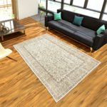 5.5* 8.1 Feet Vintage Turkish Isparta Rug,  Area Rug, Handmade Rug, Vintage Rug, Old Rug, Wool Rug, Anatolian Rug,Handmade Vintage Area Rug - Image 3