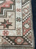 4.1*2.8 Vintage Turkish Dosemealti Rug, Dosemealti Rug, Area Rug, Handmade Rug, Handwoven Rug, Antique Rug, Old Rug, Wool Rug, Anatolian Rug - Image 6