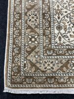 4.7* 2.1 Feet Vintage Turkish Isparta Rug,  Area Rug, Handmade Rug, Vintage Rug, Old Rug, Wool Rug, Anatolian Rug,Handmade Vintage Area Rug - Image 6