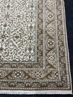 4.5* 2.1 Feet Vintage Turkish Isparta Rug,  Area Rug, Handmade Rug, Vintage Rug, Old Rug, Wool Rug, Anatolian Rug,Handmade Vintage Area Rug - Image 4