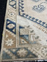 2.6*4.1 Vintage Turkish Dosemealti Rug, Dosemealti Rug, Area Rug, Handmade Rug, Handwoven Rug, Antique Rug, Old Rug, Wool Rug, Anatolian Rug - Image 5