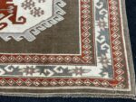 6.2*4.1 Vintage Turkish Varosh Rug, Varosh Rug, Handmade Rug, Antique Rug, Old Rug, Wool Rug, Anatolian Rug ,Hand Knotted Rug, - Image 6