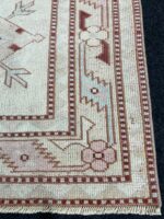 10.3*2.1 Vintage Turkish Varosh Rug, Varosh Rug, Handmade Rug, Antique Rug, Old Rug, Wool Rug, Anatolian Rug ,Hand Knotted Rug, - Image 8
