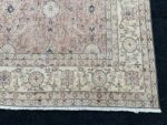 9.9* 6.6 Feet Vintage Turkish Isparta Rug,  Area Rug, Handmade Rug, Vintage Rug, Old Rug, Wool Rug, Anatolian Rug,Handmade Vintage Area Rug - Image 5